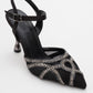 Volby - Black Embellished Evening Shoe (Women)