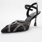 Volby - Black Embellished Evening Shoe (Women)