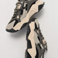 Loretta - Black Gray Platform Sneakers
