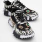 Vero - Black Patterned Jeweled Sneaker (Women)