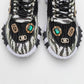 Vero - Black Patterned Jeweled Sneaker (Women)