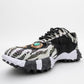 Vero - Black Patterned Jeweled Sneaker (Women)