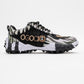 Vero - Black Patterned Jeweled Sneaker (Women)