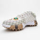 Vero - White Patterned Jeweled Sneaker (Women)