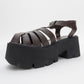 Verua - Brown Platform Sandal (Women)