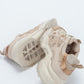 Loretta - Beige Platform Sneakers