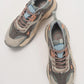 Loretta - Gray Pink Platform Sneakers