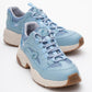 Bambi - Blue Printed Mesh Sneaker (Women)
