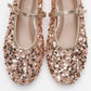 Lush - Rose Sequin Single-Band Ballet Flat (Women)
