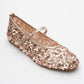 Lush - Rose Sequin Single-Band Ballet Flat (Women)