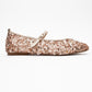 Lush - Rose Sequin Single-Band Ballet Flat (Women)