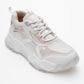 Melina - White Beige Sport Sneakers (Women)