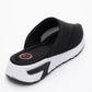 GLEA Black Mesh Rhinestone Mules (Women)