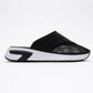 GLEA Black Mesh Rhinestone Mules (Women)