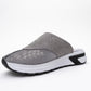 GLEA Grey Mesh Rhinestone Mules (Women)