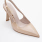 Glory - Beige Patent Buckled Stiletto Pump (Women)