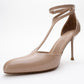 Jon - Beige Patent Stiletto Heel Shoe (Women)