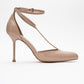 Jon - Beige Patent Stiletto Heel Shoe (Women)