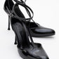 Jon - Black Patent Stiletto Heel Shoe (Women)