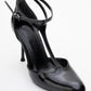 Jon - Black Patent Stiletto Heel Shoe (Women)