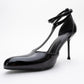 Jon - Black Patent Stiletto Heel Shoe (Women)