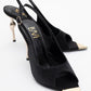 Barly - Black Pointed Toe Stiletto Pump (Women)