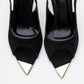Barly - Black Pointed Toe Stiletto Pump (Women)