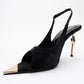 Barly - Black Pointed Toe Stiletto Pump (Women)