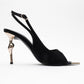 Barly - Black Pointed Toe Stiletto Pump (Women)