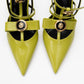 Peal - Green Patent Heeled Shoe (Women)