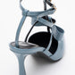 Peal - Blue Patent Heeled Shoe (Women)