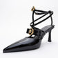 Peal - Black Patent Heeled Shoe (Women)
