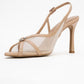 Elyse - Beige High-Heel Evening Shoe (Women)