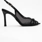 Elyse - Black High-Heel Evening Shoe (Women)