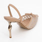 Peony - Beige Mesh Bow Pointed Toe Pump (Women)