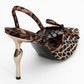 Peony - Black And Yellow Mesh Bow Pointed Toe Pump (Women)