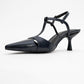Abelia - Navy Stiletto Pump (Women)