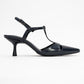 Abelia - Navy Stiletto Pump (Women)