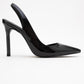 Twine - Black Patent Heeled Shoe (Women)