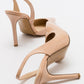Twine - Beige Patent Heeled Shoe (Women)