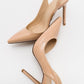 Twine - Beige Patent Heeled Shoe (Women)