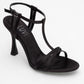 Credo - Black Satin High Heel Shoe (Women)