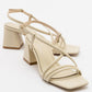 Daisy - Beige Heeled Shoe (Women)