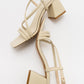 Daisy - Beige Heeled Shoe (Women)