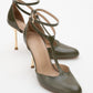 Jon - Khaki Patent Stiletto Pump (Women)