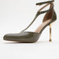 Jon - Khaki Patent Stiletto Pump (Women)