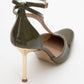 Jon - Khaki Patent Stiletto Pump (Women)