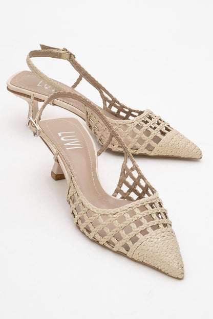 Heaven Slingback Beige