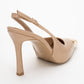 Flare - Beige Pointed Toe Stiletto Pump (Women)