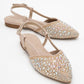 Helly - Beige Closed-Toe Sandal (Women)